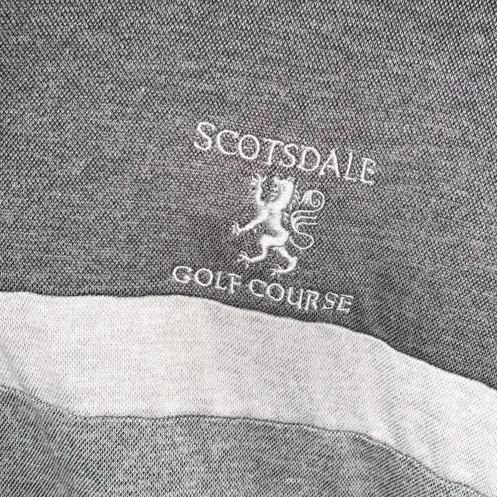 Callaway Men's Gray Swing Tech Polo Shirt Opt-Dri Scottsdale Golf Course Size XL